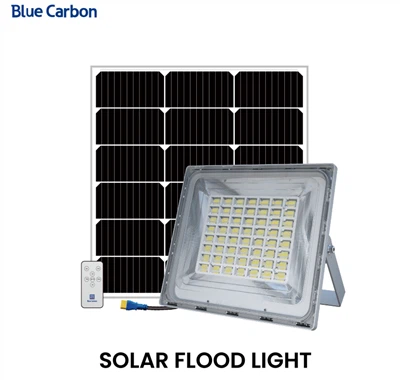 Foco reflector LED para exteriores, resistente al agua, de carbono azul, 80 W, 120 W, para estadios