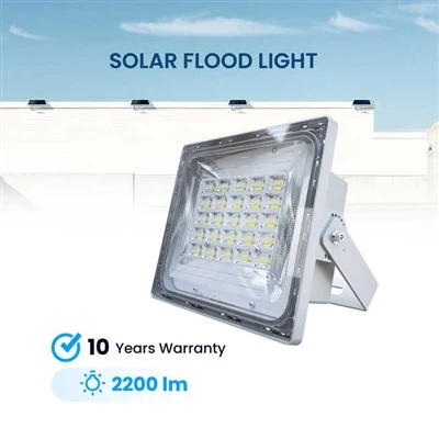 Precio de fábrica 2200LM Luz de inundación solar