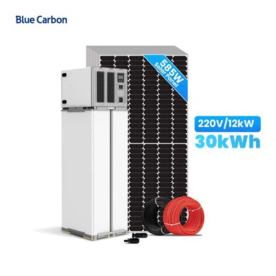 Sistema de almacenamiento de energía solar monofásico
